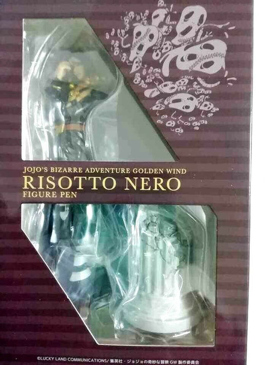 JOJO Golden Wind Action Figure Statue Ball Point Pen Risotto Nero