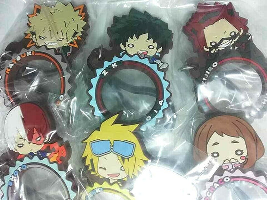 My Hero Academia Nitotan Bottle Holder Strap x6 Midoriya Bakugo Todoroki