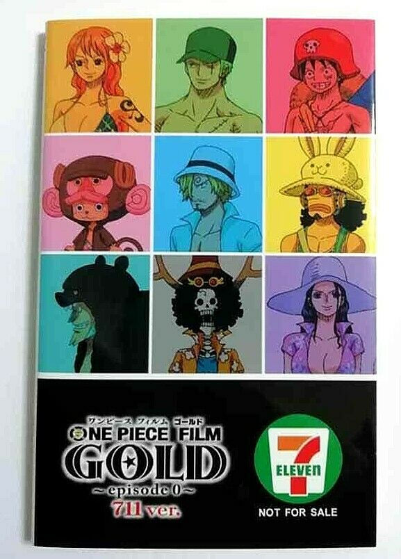 One Piece FILM GOLD Episode 0 711 Book Japanese Luffy Zoro Sanji Nami
