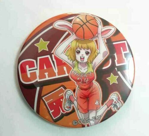 One Piece Yakara SPORTS Can Badge Button Carrot
