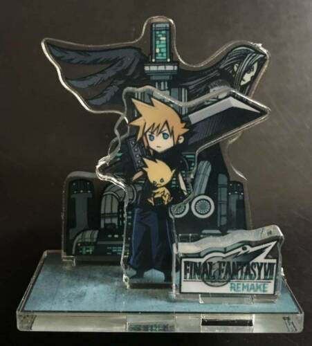 Final Fantasy VII REMAKE Bonus Mini Acrylic Stand Cloud Chocobo Sephiroth Midgar