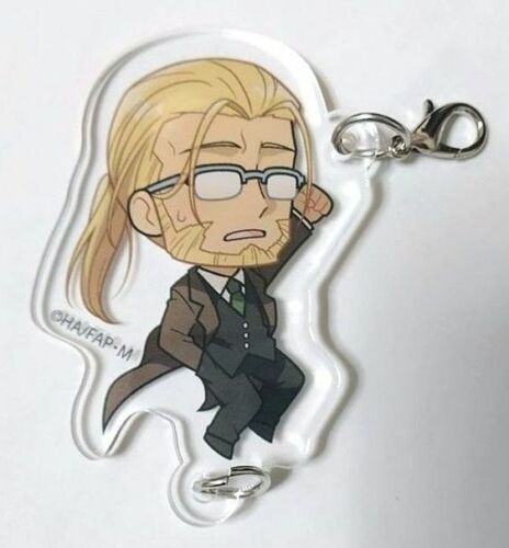 Fullmetal Alchemist Acrylic Keychain Strap Charm Van Hohenheim