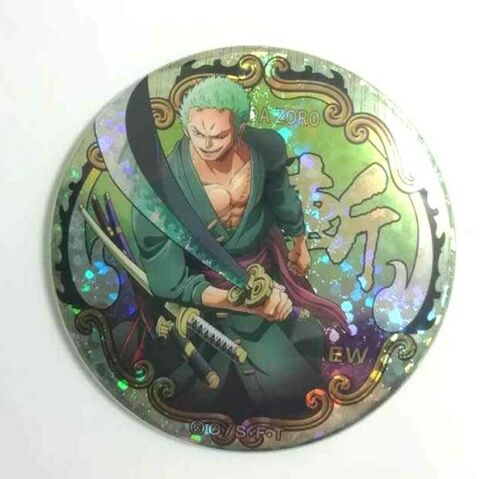 One Piece Yakara SHINE Can Badge Button Roronoa Zoro