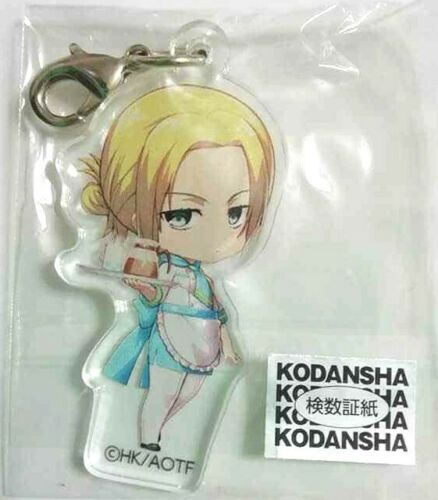 Attack On Titan Charaum Cafe Acrylic Keychain Strap Annie Leonhart