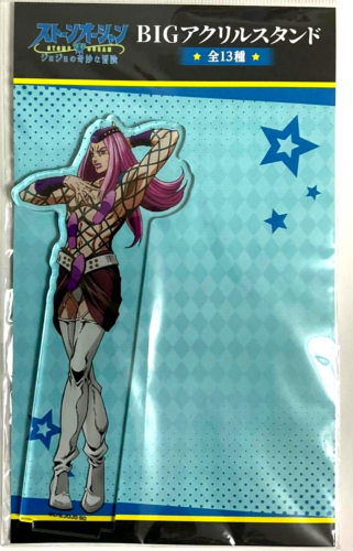 JOJO Stone Ocean Atre Big Acrylic Stand Narciso Anasui Medicos USED