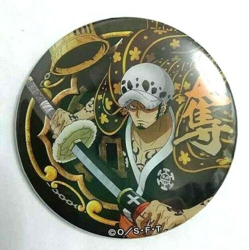 One Piece Yakara WANO KUNI Can Badge Button Trafalgar Law