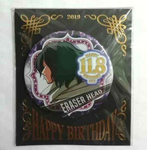 My Hero Academia Bday 2019 Can Badge Button Shota Aizawa