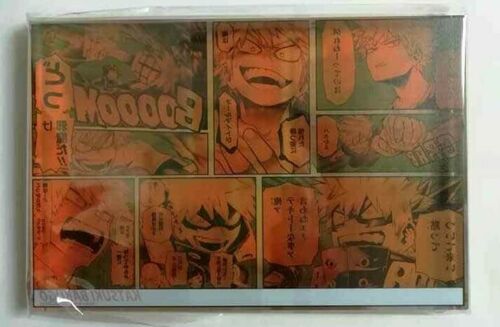 My Hero Academia HEROES Acrylic Block Stand Katsuki Bakugo