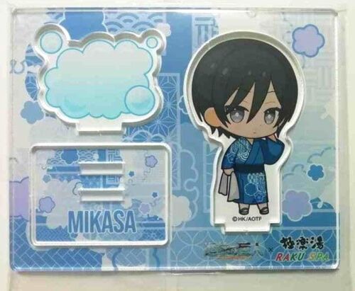 Attack On Titan Raku Spa 2 Mini Acrylic Stand Mikasa Ackerman