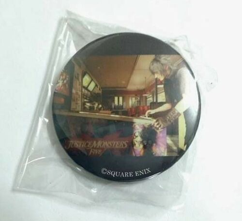 Final Fantasy XV Mini Can Badge Button Noctis Justice Monster Square Enix Cafe