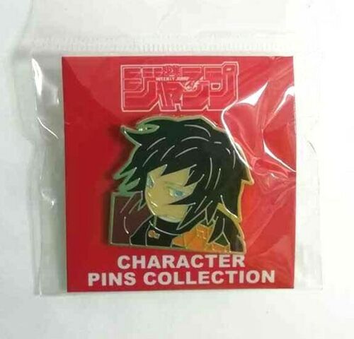 Kimetsu no Yaiba Demon Slayer Pins Button Giyu Tomioka