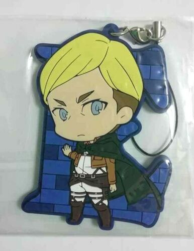 Attack on Titan Initial Rubber Strap Erwin Smith
