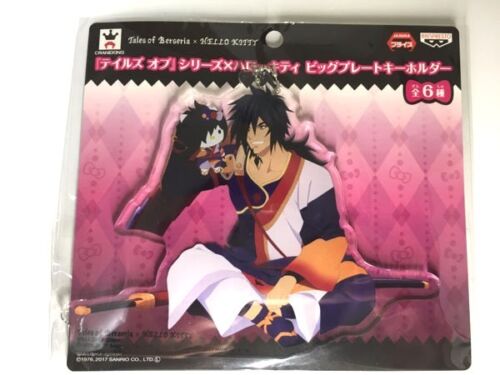 Tales of Series Sanrio Hello Kitty Acrylic Keychain Rokurou Rangetsu