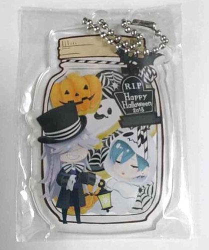 Black Butler Acrylic Keychain Undertaker Ciel Funtom Cafe Halloween