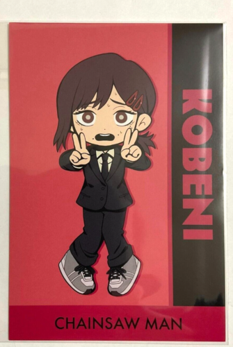 Chainsaw Man Clear Case Postcard Kobeni Higashiyama