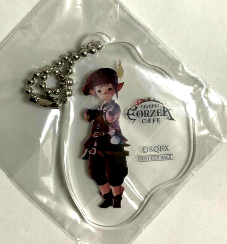 Final Fantasy XIV Eorzea Cafe 8th Acrylic Keychain Strap Tataru Taru