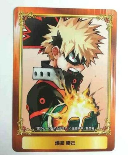 My Hero Academia SCF Bonus Mini Card Katsuki Bakugo