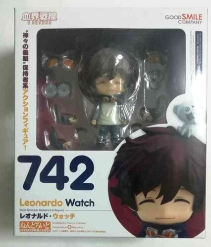 Kekkai Sensen Blood Blockade Battlefront Nendoroid Action Figure Leonardo Watch