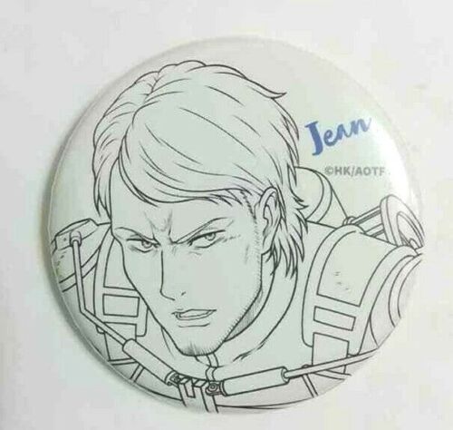 Attack On Titan MAPPA Showcase Genga Can Badge Button Jean Kirstein