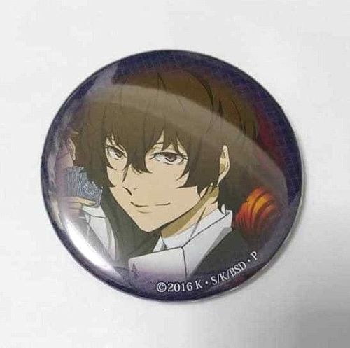 Bungo Stray Dogs Can Badge Button Osamu Dazai
