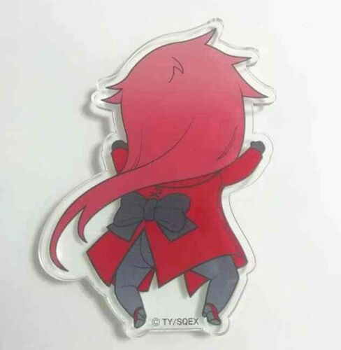 Black Butler Acrylic Clip Button Grell Sutcliff