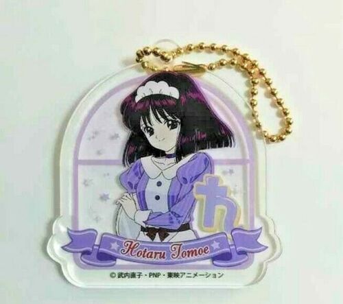 Sailor Moon Acrylic Keychain Hotaru Tomoe Saturn Cafe 2017