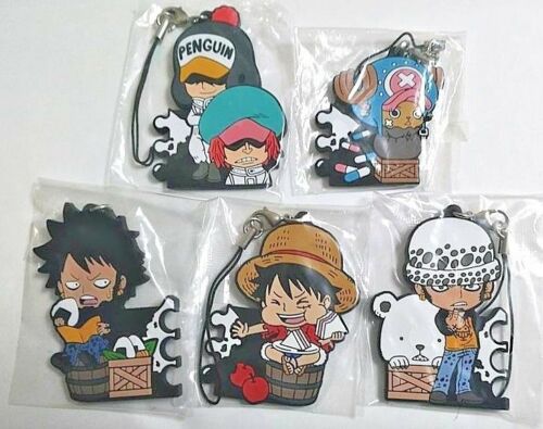 One Piece Rubber Strap Luffy Law Chopper Penguin Bepo