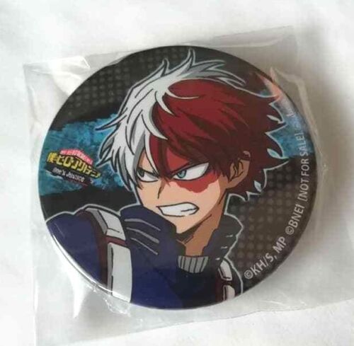 My Hero Academia Can Badge Button Shoto Todoroki One's Justice