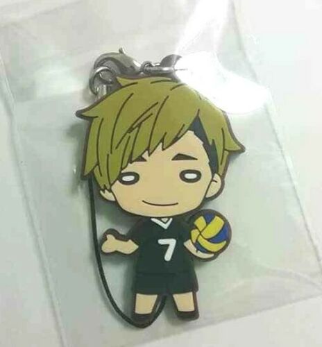 Haikyuu To The Top Nitotan Rubber Strap Mascot Atsumu Miya