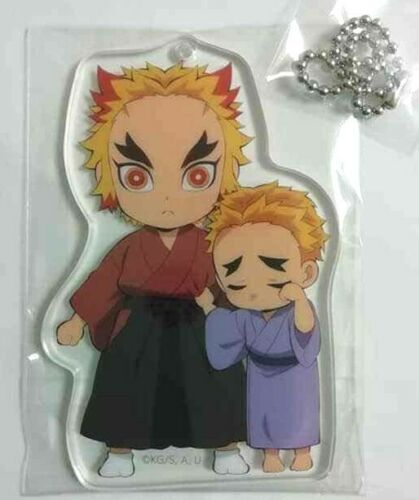 Kimetsu no Yaiba Demon Slayer MUGEN Acrylic Keychain Charm Kyojuro Rengoku