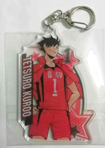 Haikyuu Exhibi HEROES Acrylic Keychain Strap Tetsuro Kuroo