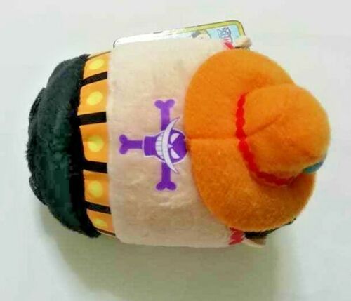 One Piece MUGIMUGI Otedama Mascot Plush Doll Portgas D Ace