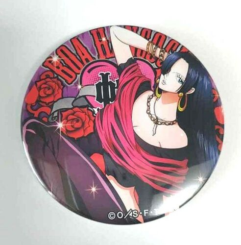 One Piece Yakara MUSIC Can Badge Button Boa Hancock