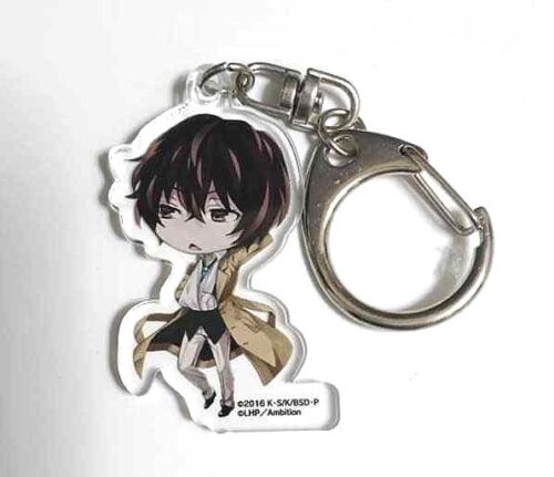 Bungo Stray Dogs Acrylic Keychain Strap Charm Osamu Dazai Love Heaven
