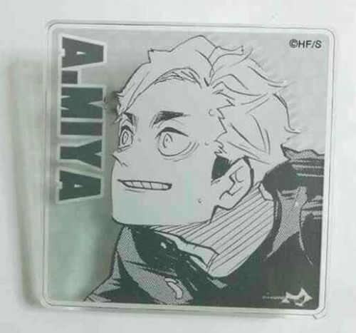 Haikyuu Exhibi Acrylic Badge Button Collection Atsumu Miya