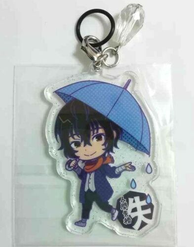 Bungo Stray Dogs Yokohama Umbrella Acrylic Keychain Osamu Dazai