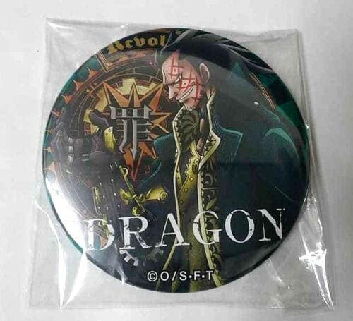 One Piece Yakara ENGINE Can Badge Button Dragon