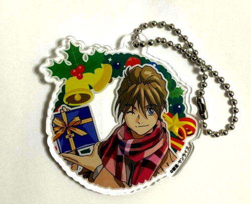 Mobile Suit Gundam W Cafe Acrylic Keychain Strap Duo Maxwell