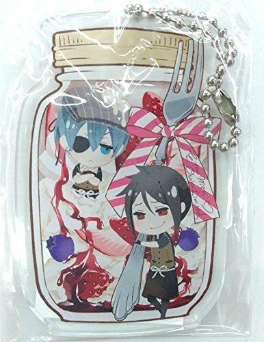 Black Butler Acrylic Keychain Sebastian Ciel Phantomhive