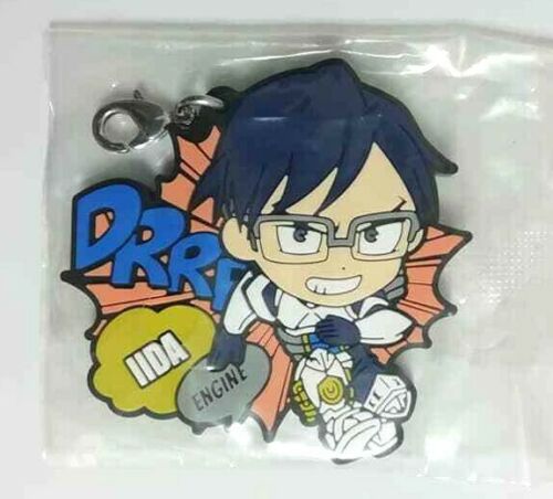 My Hero Academia Mini Rubber Strap Charm Tenya Iida