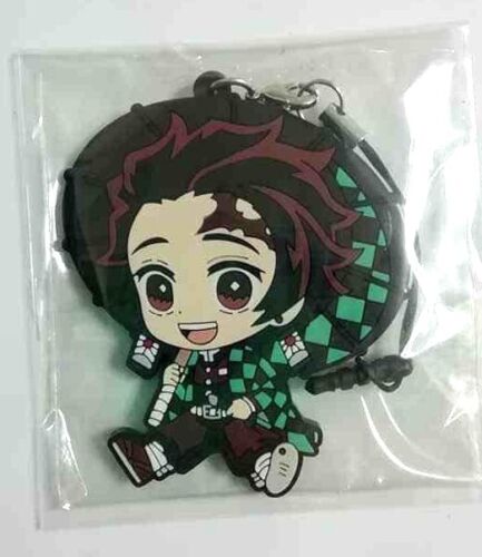 Kimetsu no Yaiba Demon Slayer Petanko Wa Rubber Strap Charm Tanjiro Kamado