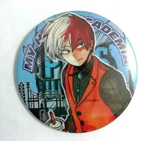 My Hero Academia vol.5 Can Badge Button Shoto Todoroki