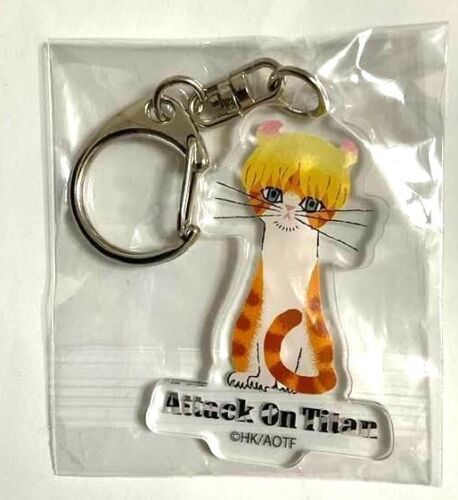 Attack On Titan RE:SHAZAM Acrylic Keychain Strap Charm Armin Arlert