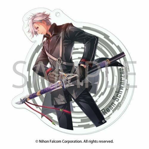 Legend of Heroes Sen Kiseki IV Acrylic Hologram Keychain Strap Rean Schwarzer