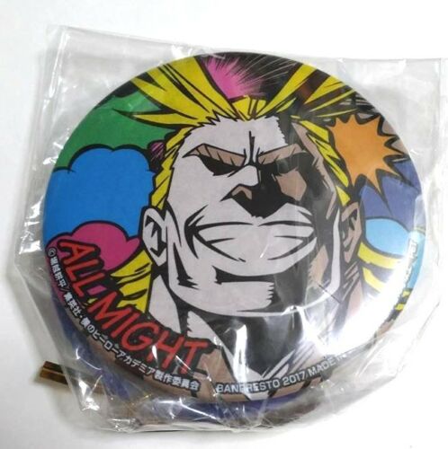 My Hero Academia Plus Ultra Can Badge Button All Might SEGA