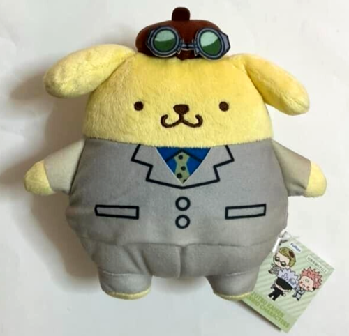 Jujutsu Kaisen Sorcery Fight Sanrio Pompompurin Plush Doll Soft Toy Kento Nanami