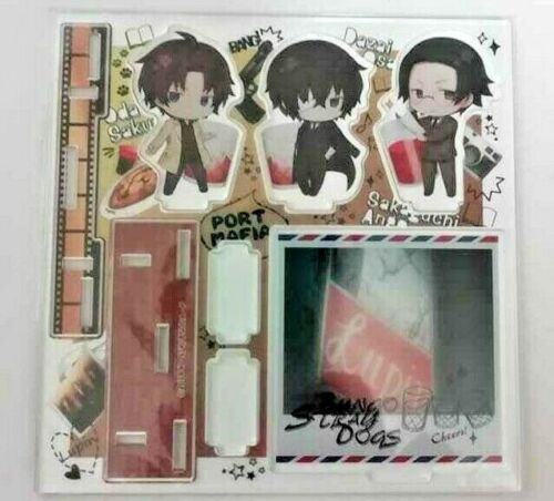 Bungo Stray Dogs Acrylic Stand Osamu Dazai Saku Oda Ango Sakaguchi