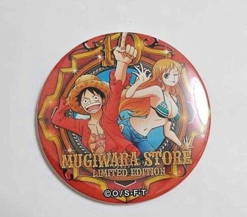 One Piece Yakara BEAST Can Badge Button Luffy Nami