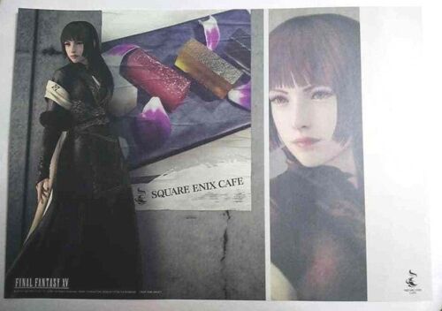 Final Fantasy XV Luncheon Mat Gentiana Shiva Square Enix Cafe