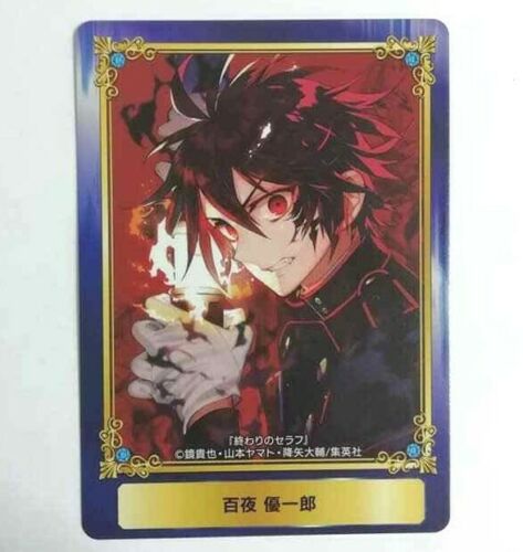 Seraph of the End Bonus Card Yuichiro Hyakuya Jump Fair 2018